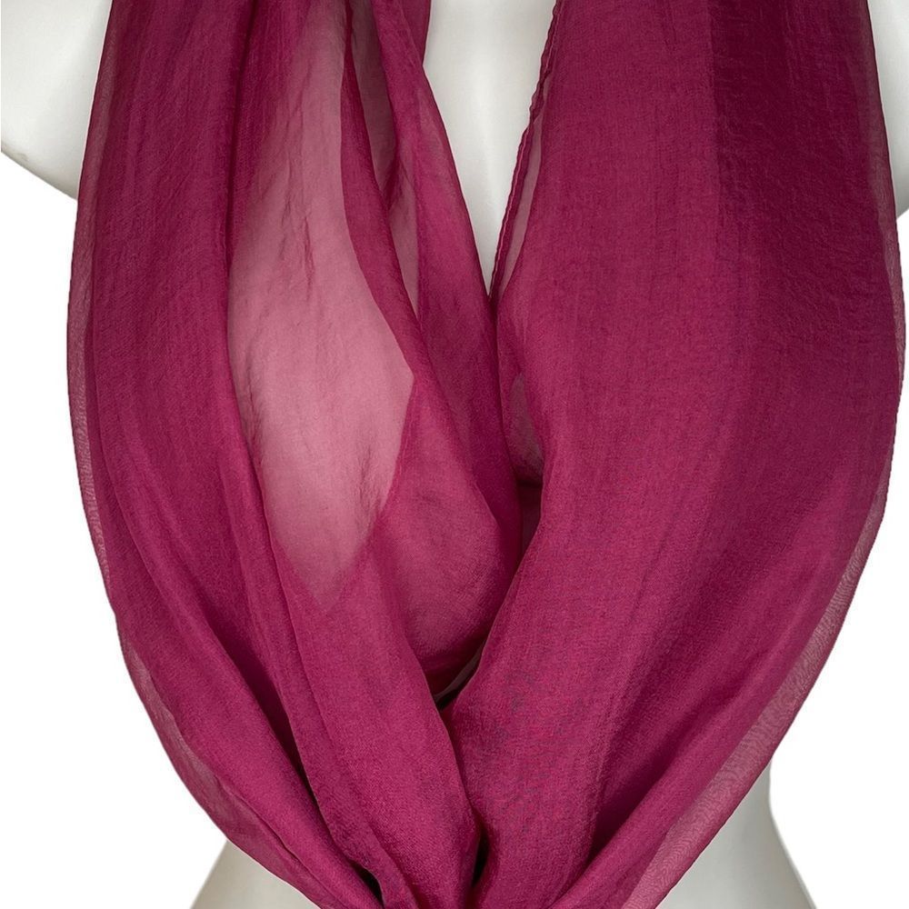 Solid color scarf - Picture 2 of 2